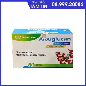 Albuglucan hộp 60 viên tăng cường khả năng miễn dịch, chống oxy hóa, giải độc gan