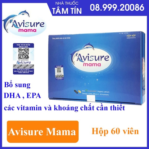 1655372834479 Avisure Mama Vitamin Tổng Hợp Bà Bầu chính hãng - Tích điểm mua 5 tặng 1