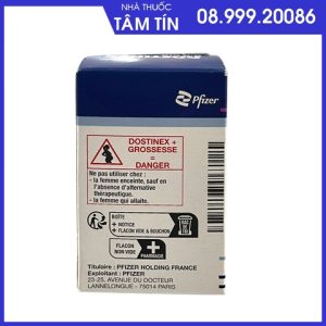 Dostinex 0.5mg Pháp lọ 8 viên