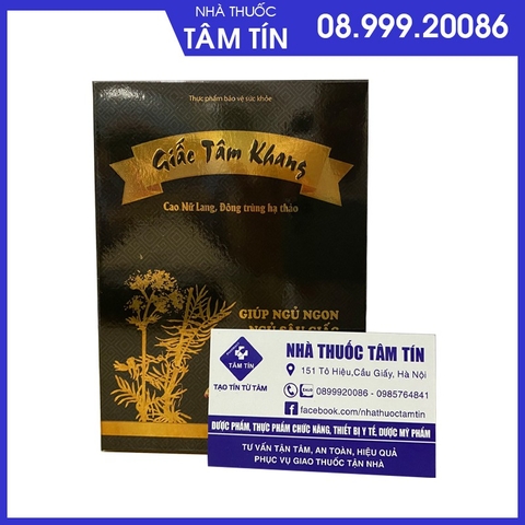 29b0ef266fabb8366f1a652a2d5c69f3-1 Giấc Tâm Khang Hộp 3 vỉ*10 viên
