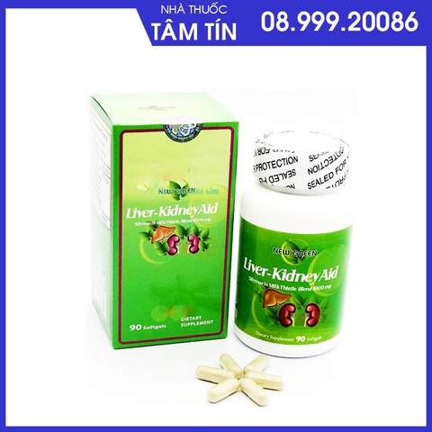 aid Bổ gan thận Liver Kidney Aid lọ 90 viên nhập khẩu Mỹ