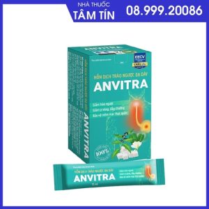 Dạ Dày Anvitra Xanh Hộp 15 gói*15 ml