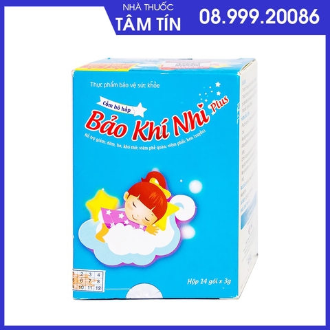 bkn-1 Cốm Hô Hấp Bảo Khí Nhi (Hộp 14 gói)