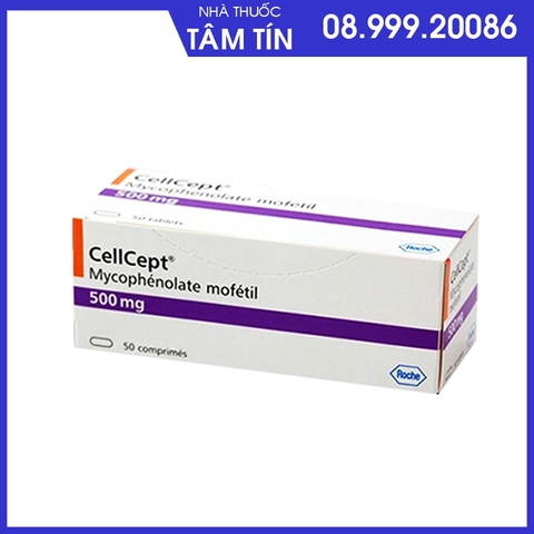 cellcept-1 Cellcept 500mg Roche hộp 50 viên ức chế miễn dịch