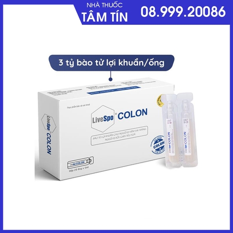 colon Livespo Colon - Bổ Sung Bào Tử Lợi Khuẩn Cho Người Viêm Đại Tràng
