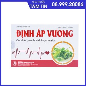 định áp vương hộp 3 vỉ x10 viên