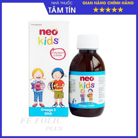 dha-sr Neo Kids Omega 3 DHA - Dầu Cá Chuẩn IFOS