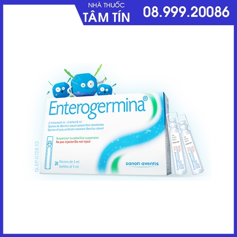 enterro-1 Enterogermina 2 Tỷ bào tử H/2x10ống x5ml - SANOFI 11.1