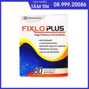fixlo plus hộp 6 vỉ*10 viên