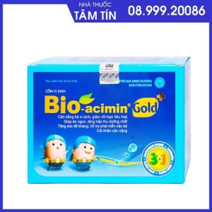 Bio-acimin Gold - Cốm vi sinh giúp tiêu hoá khoẻ, trẻ ăn ngon
