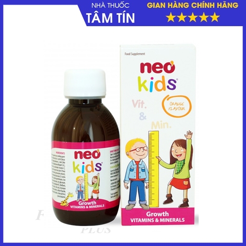 grow-1 Neo Kids Growth - Vitamin Tăng Cường Hấp Thu