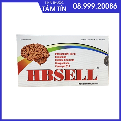 hbsell hbsell hộp 2 vỉ x10 viên 66.0