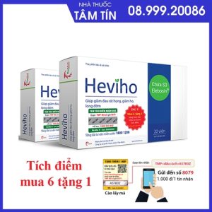 heviho hộp 2 vỉ x10 viên
