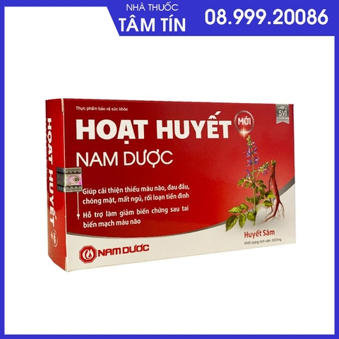 hhnd Hoạt Huyết Nam Dược