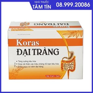 Koras Đại Tràng Hộp 20 gói cốm*7g