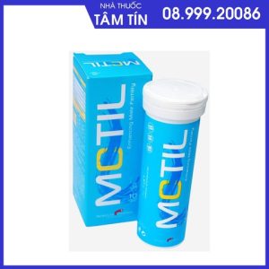 Motil viên sủi 10 viên