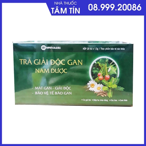 nam-dc-1 Trà giải độc gan Nam Dược