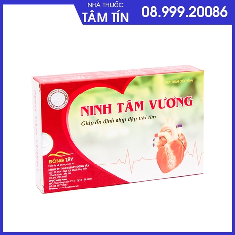 ninhtv-1 Viên Uống Cho Người Rối Loạn Nhịp Tim Ninh Tâm Vương