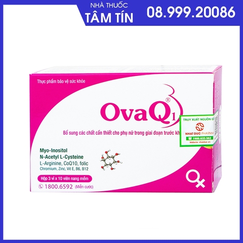 ovaq1-1 ova q1 hôph 60 viên 6 vỉ*10 viên