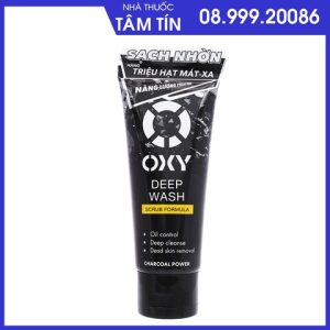 Kem rửa mặt oxy deep wash 100g