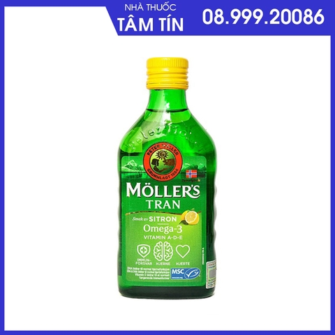 tran mollers tran omega3 lọ 250ml nauy