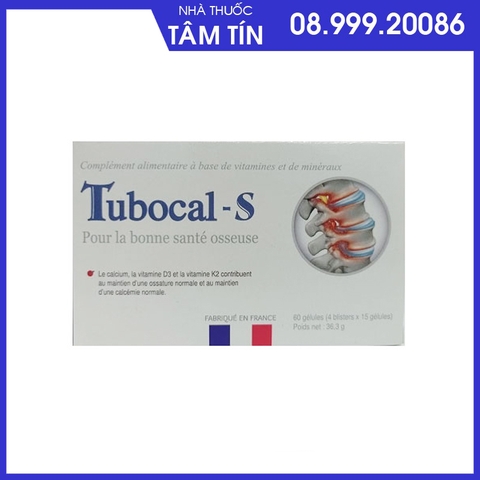 tubo-1 Tubocal-S hộp 4 vỉ*15 viên