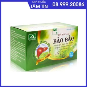 Trà Mát Gan Giải Độc Gan Bảo Bảo Túi Lọc