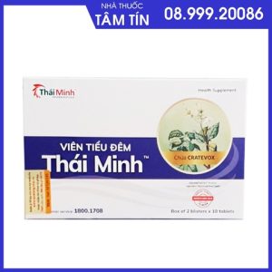 Viên Tiểu Đêm Thái Minh (Hộp 2 vỉ * 10 viên)