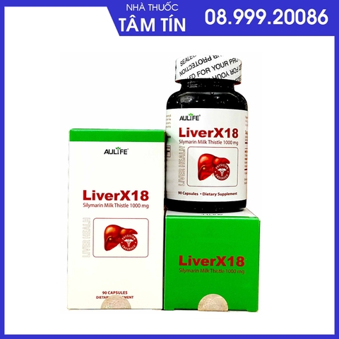 x18 LiverX18 - Giải Độc, Tăng Cường Chức Năng Gan