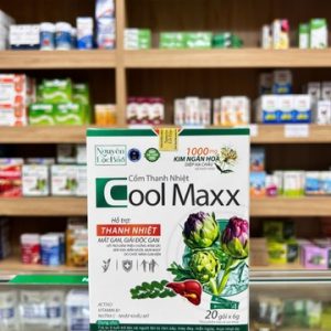 Cốm thanh nhiệt Cool Maxx hộp 20 gói*6g thanh nhiệt, mát gan, giải độc gan