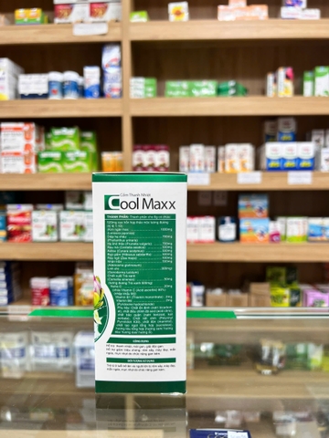z6495042553433-89e4779ea5998b6181648cf284e4e999 Cốm thanh nhiệt Cool Maxx hộp 20 gói*6g thanh nhiệt, mát gan, giải độc gan